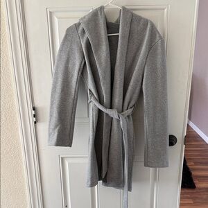 Love Tree Gray Women's Pea Coat